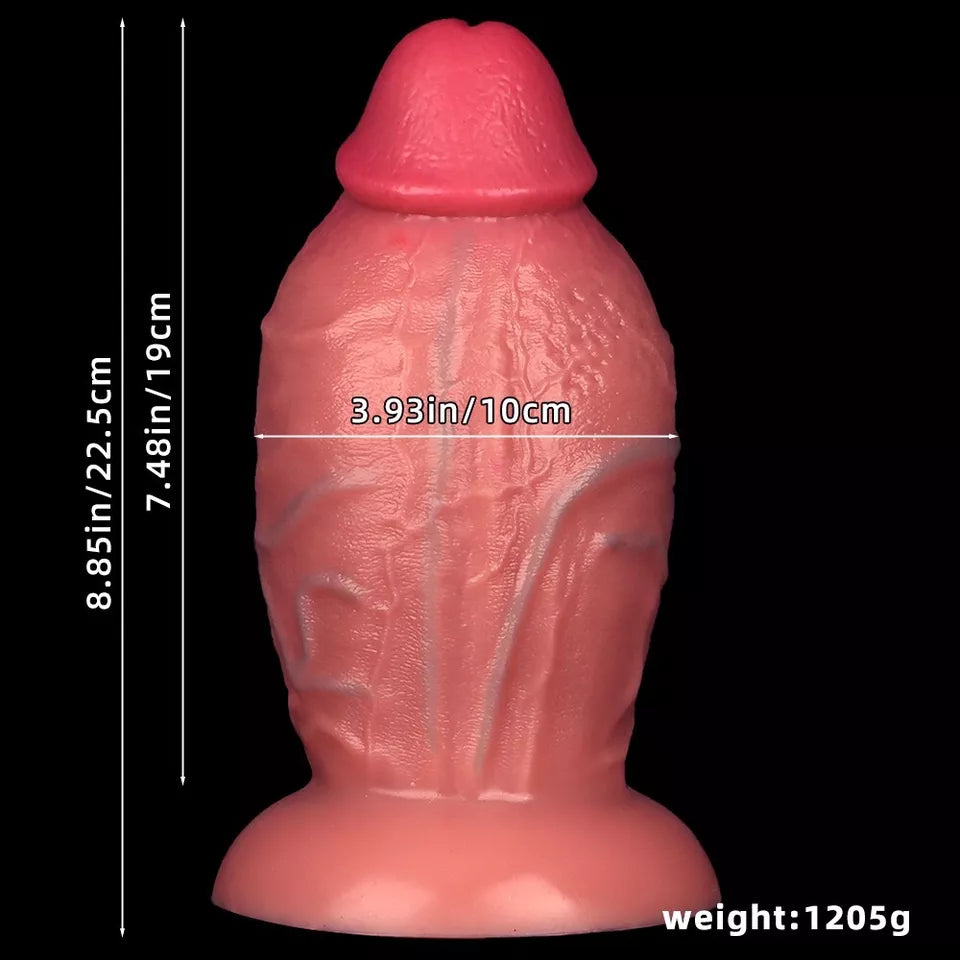 4 inch Diameter Wide Realistic Dildo