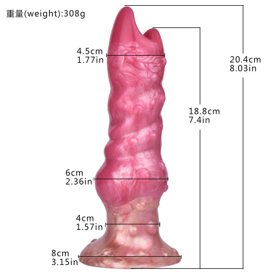 Caterpillar Fantasy Silicone Ovipositor Dildo