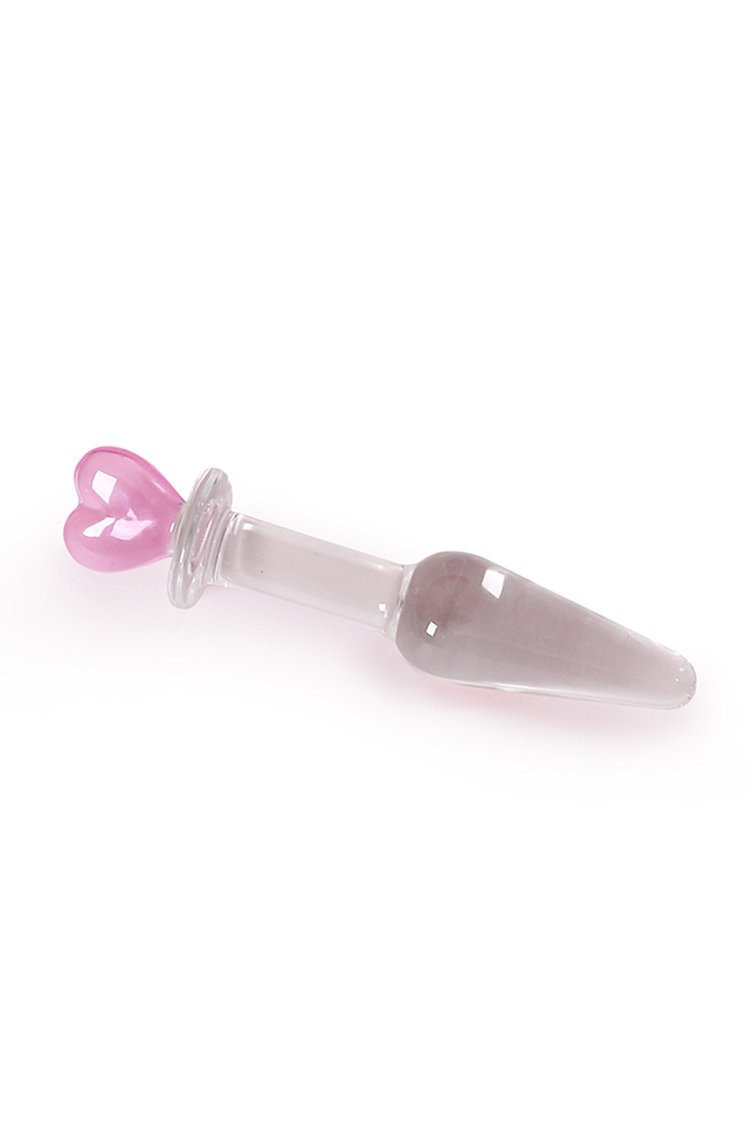 Beaded Butt Plug Glass Dildos Of Queen Heart / S Dildo