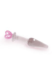 Load image into Gallery viewer, Beaded Butt Plug Glass Dildos Of Queen Heart / S Dildo