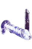 Load image into Gallery viewer, Erotic Crystal Glass Dildo Realistic