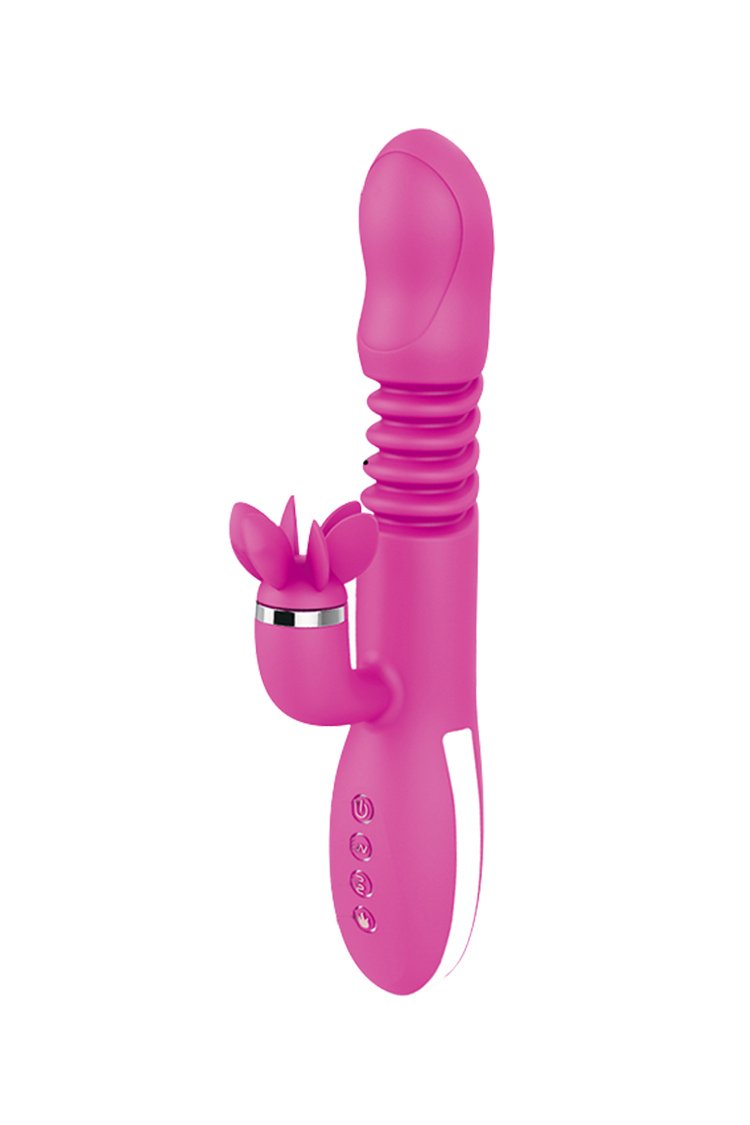 Intelligent Heating Thrusting Pulsating Rechargeable Rabbit Vibrator