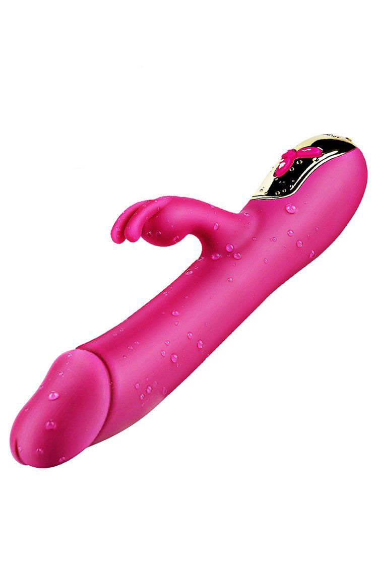 Mizzzee Warming Auto Thrusting Rabbit Vibrator