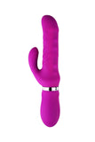 Load image into Gallery viewer, Mizzzee Rechargeable Silent Rabbit Vibrator Clitoral Stimulator Purple / Whorl