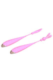 Load image into Gallery viewer, Dibe Pink Mini Head Vibrator Plus Tip Attachment Wand Massager