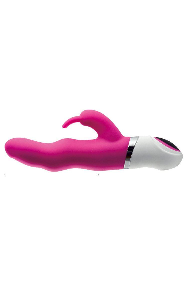 Easylovel 40 Heating Ultra-Quiet Rechargeable Rabbit Vibrator Red