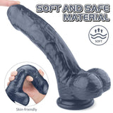 Load image into Gallery viewer, 4 Colors 9.45 Inch Powerful Sucker Macho Dildo