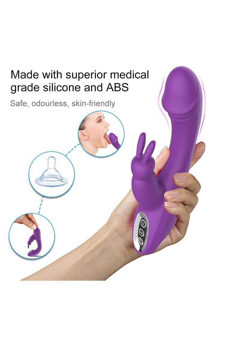 G Spot Rabbit Vibrator Dual Motor Clit Stimulator