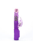 Load image into Gallery viewer, G Spot Dildo Rabbit Vibrator Vagina Clitoris Double Purple / One Size